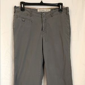 Christopher Blue khaki pants with back pockets